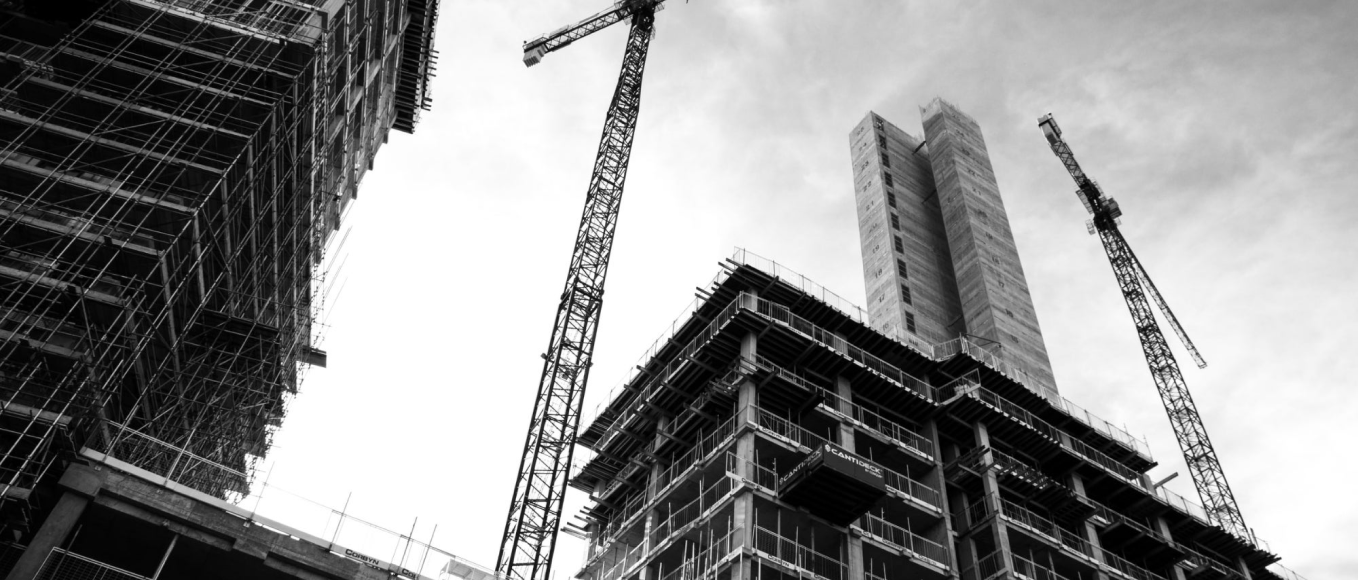 Surveying professionals at work